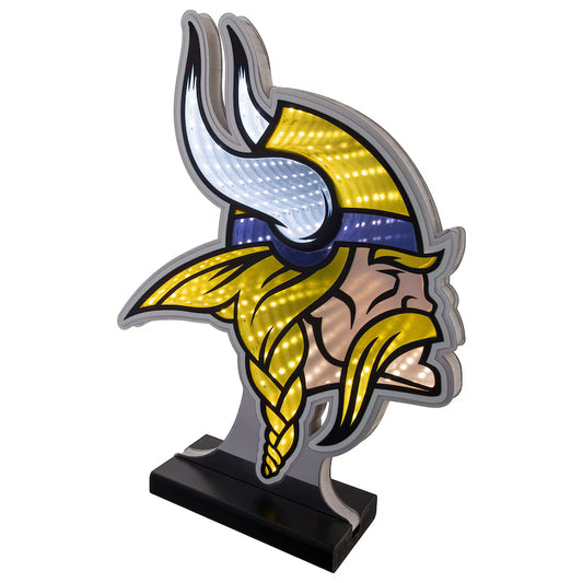 Vikings LED infinity logo light