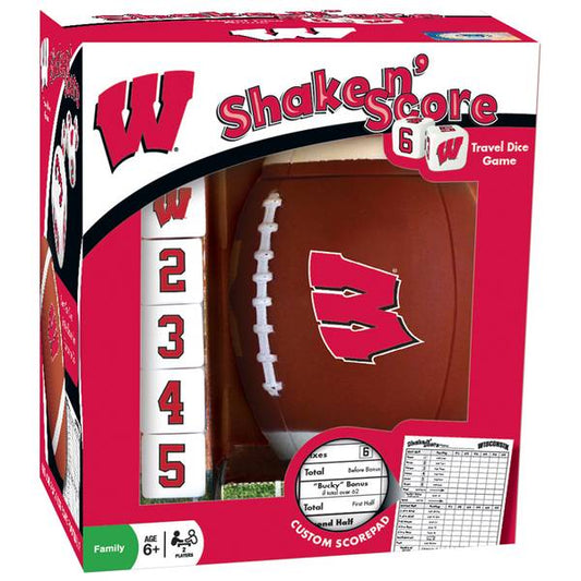 Wisconsin badgers Shake N Score