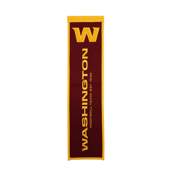 Washington Commanders Heritage Banner