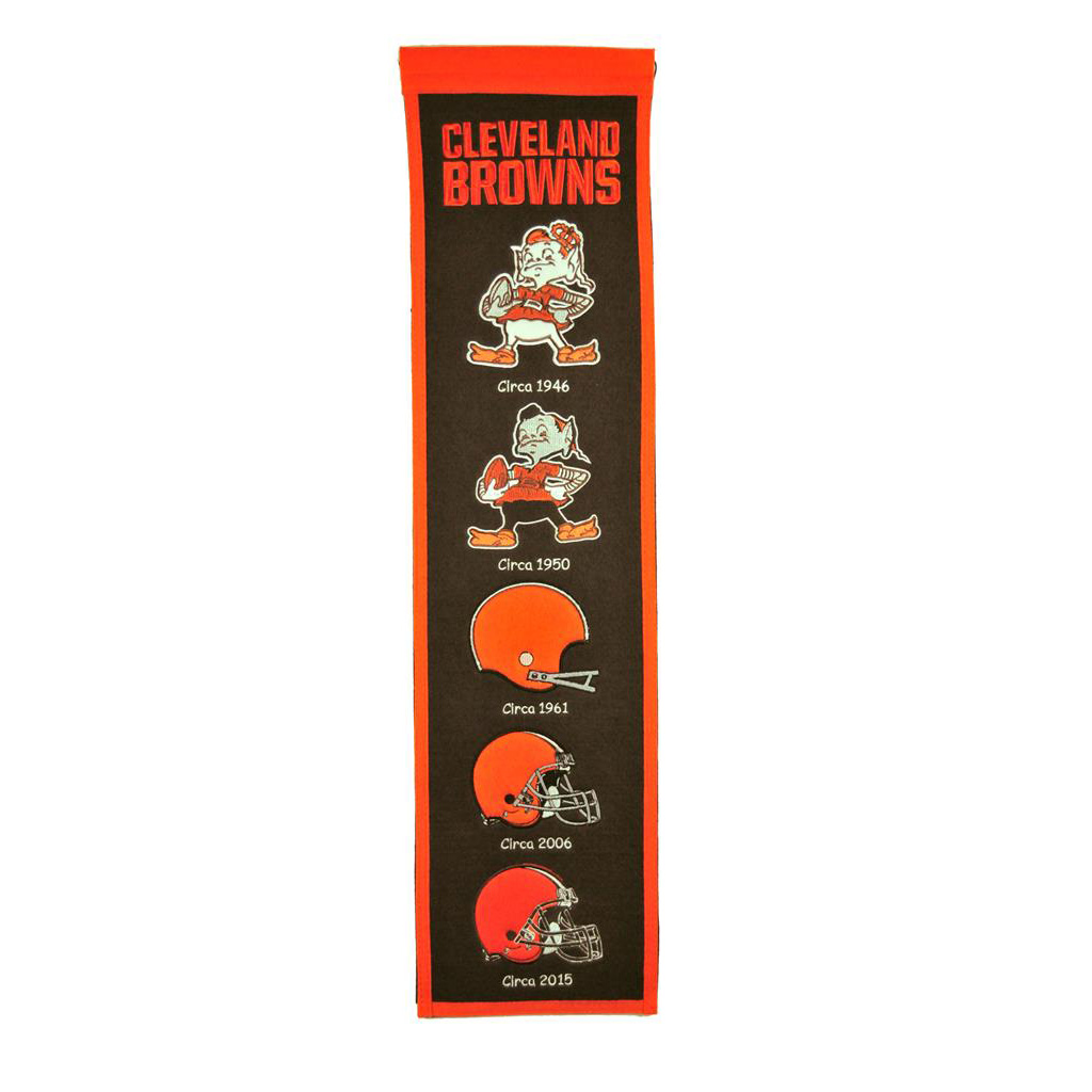 Cleveland Browns Heritage Banner