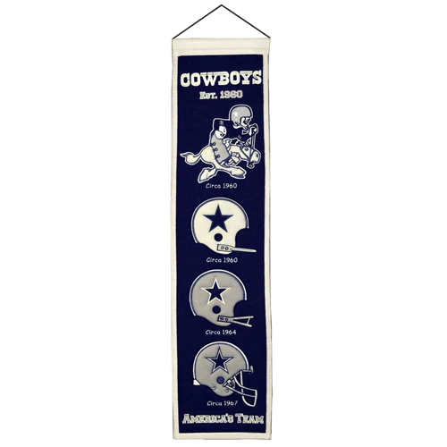 Dallas Cowboys Heritage Banner