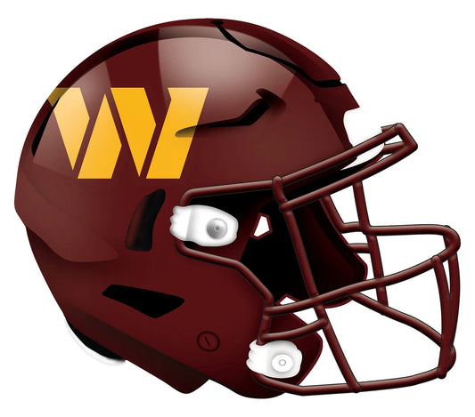 Washington Commanders 12"in Wood Helmet Cutout