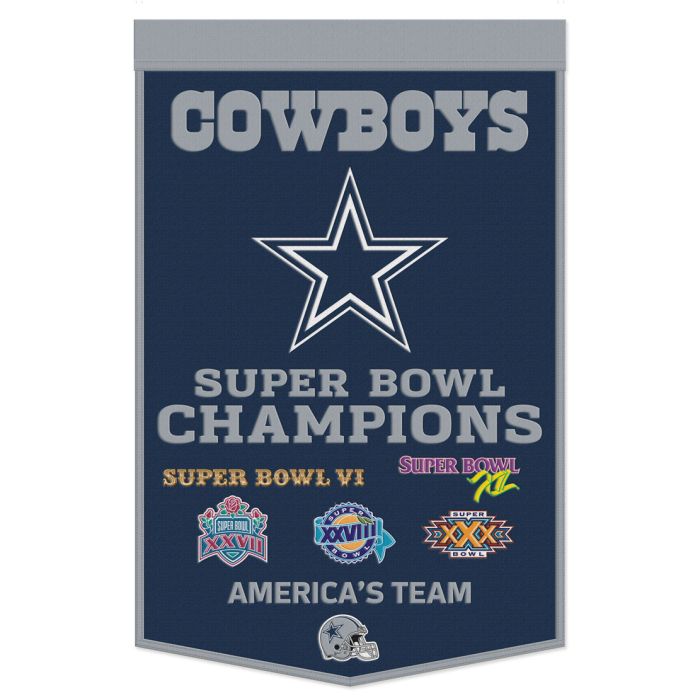 Dallas Cowboys Dynasty Banner *New Design*