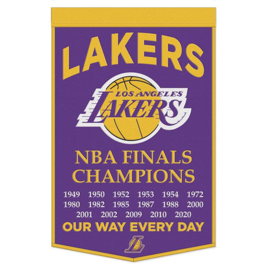 Los Angeles Lakers Dynasty Banner