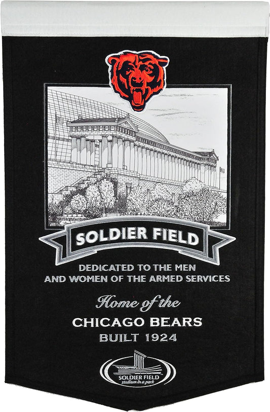 Chicago Bears Stadium Banner