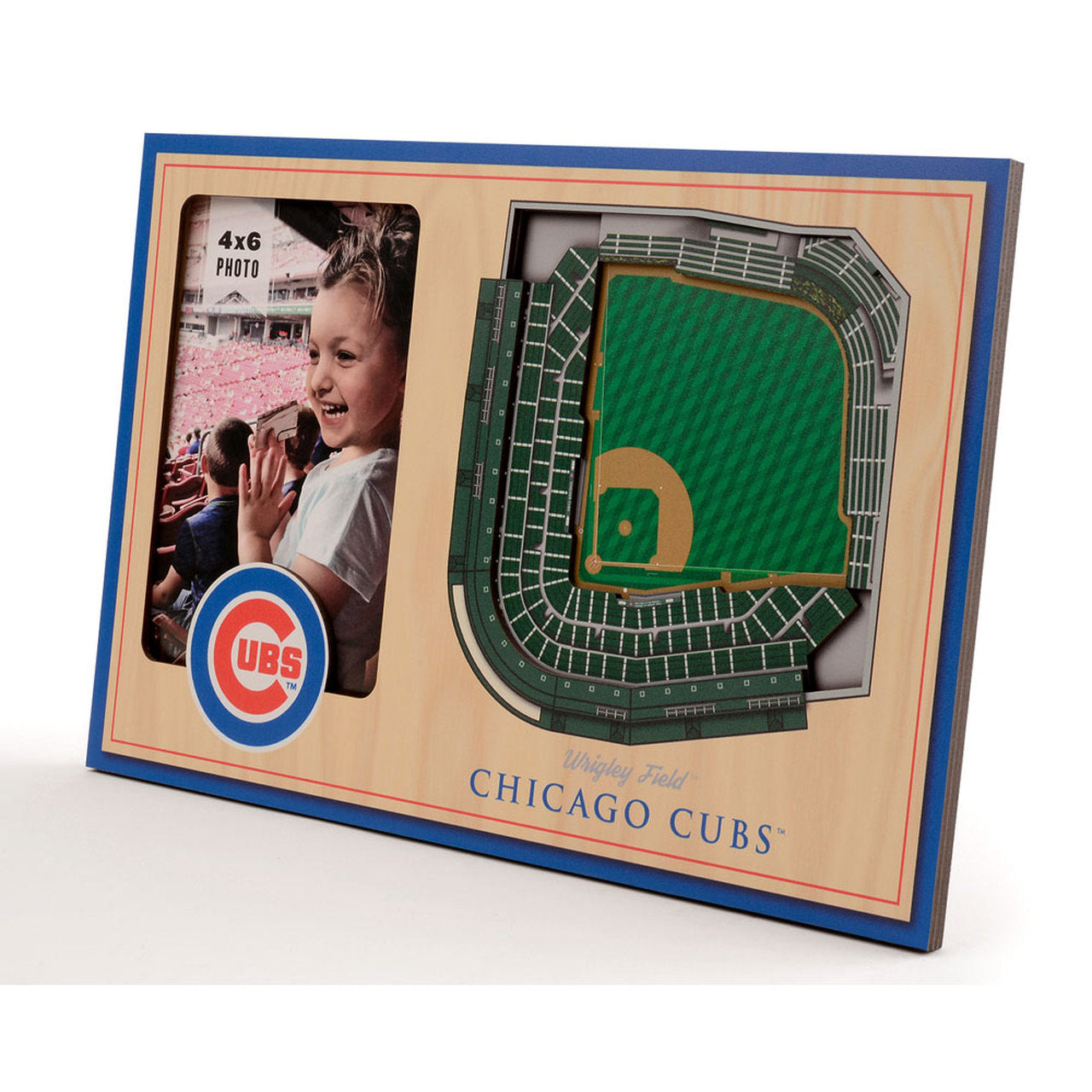 Chicago Cubs 3D Picture Frame