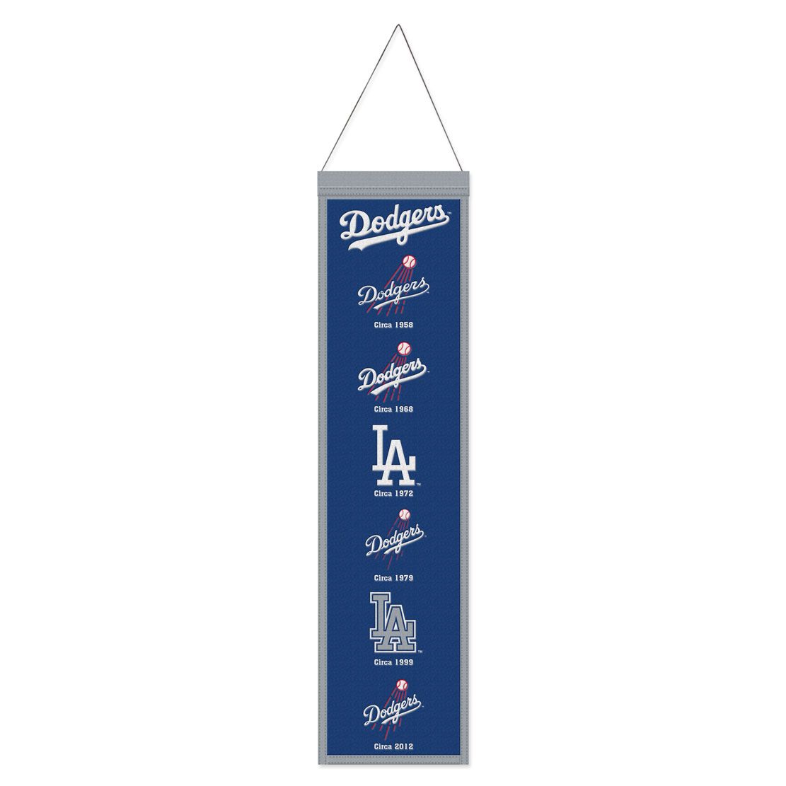 Los Angles Dodgers Heritage Banner