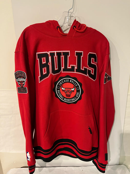 Chicago Bulls Big lettering Red Hoodie