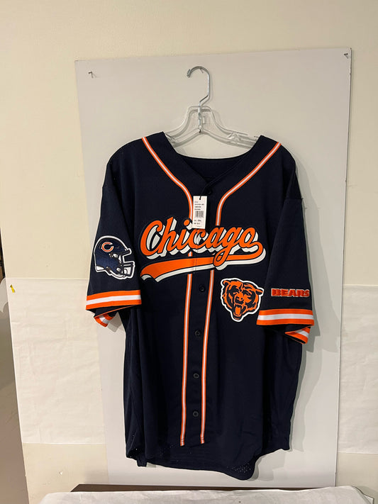 Chicago Bears Button Up Jersey