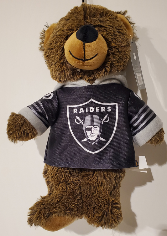 Raiders top teddy bear