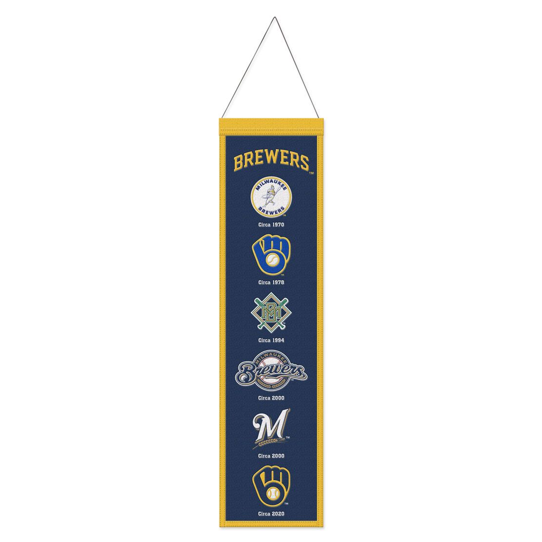 Milwaukee Brewers Heritage Banner