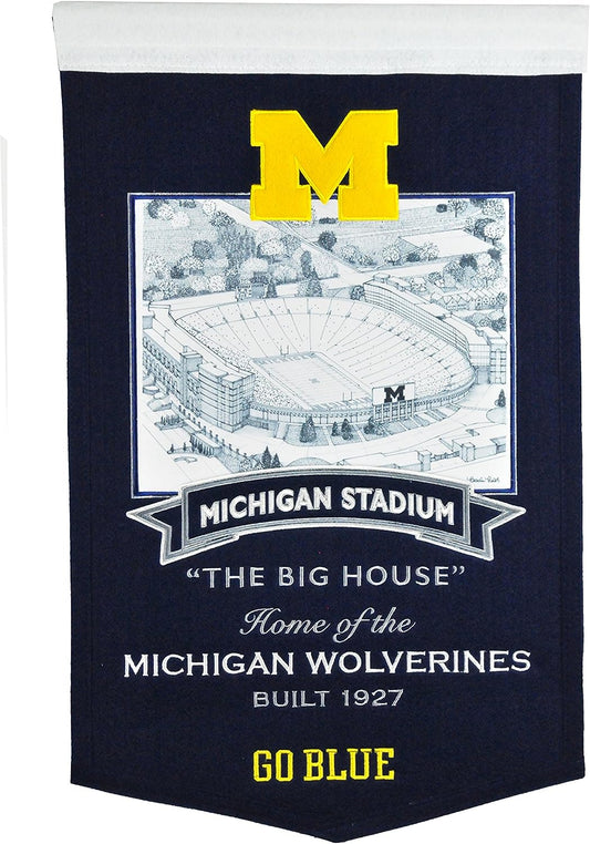 Michigan Wolverines Stadium Banner