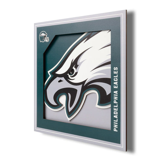 Philadelphia eagles 3d wall art