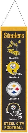 Pittsburgh Steelers Heritage Banner