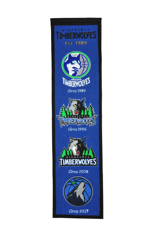 Minnesota Timberwolves Heritage Banner