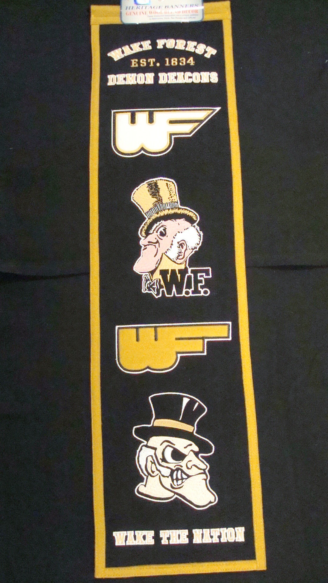 University of Wake Forest Heritage Banner