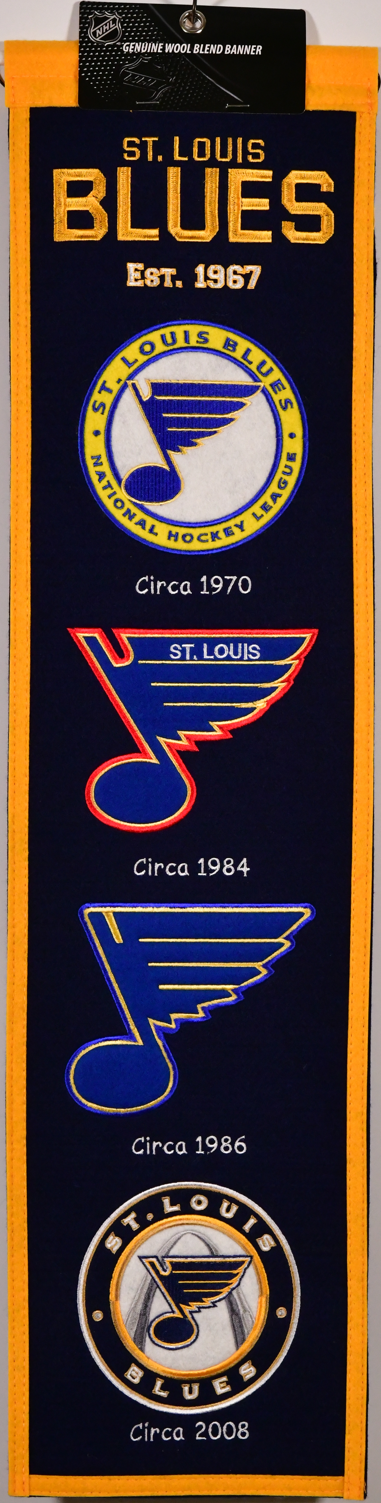 Saint Louis Blues Heritage Banner