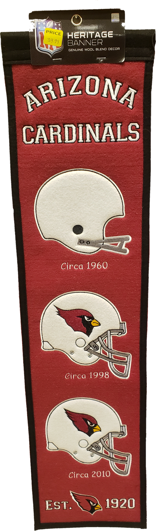Arizona Cardinals Heritage Banner