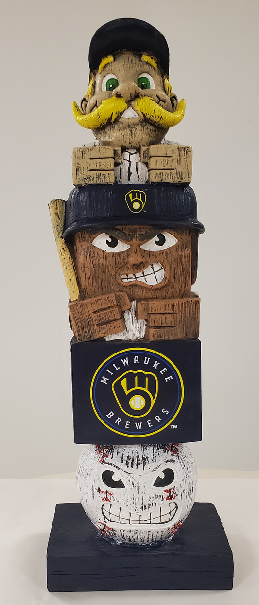 Milwaukee Brewers Totem Pole