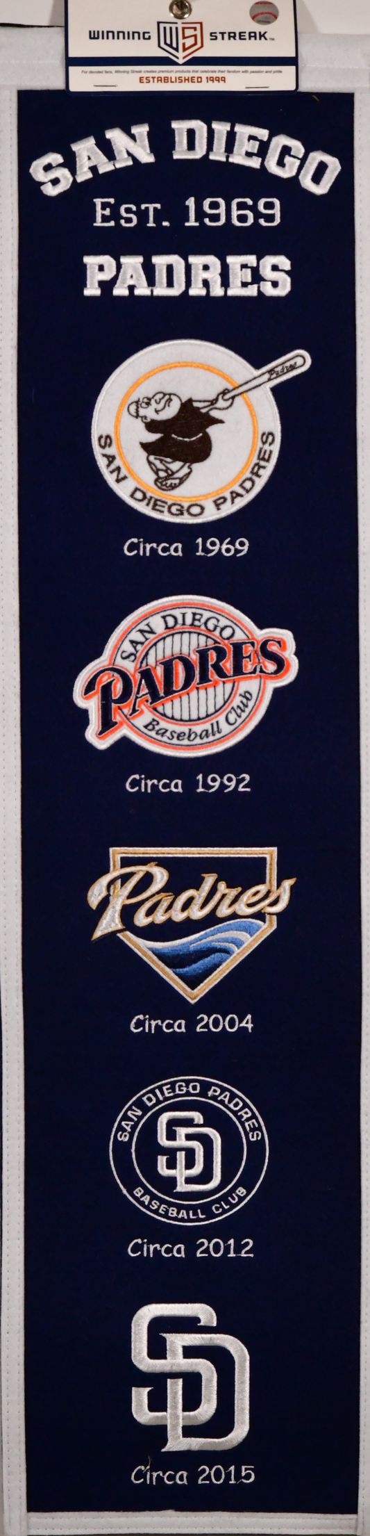 San Diego Padres Heritage Banner