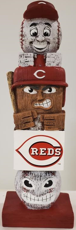 Cincinnati Reds Totem Pole