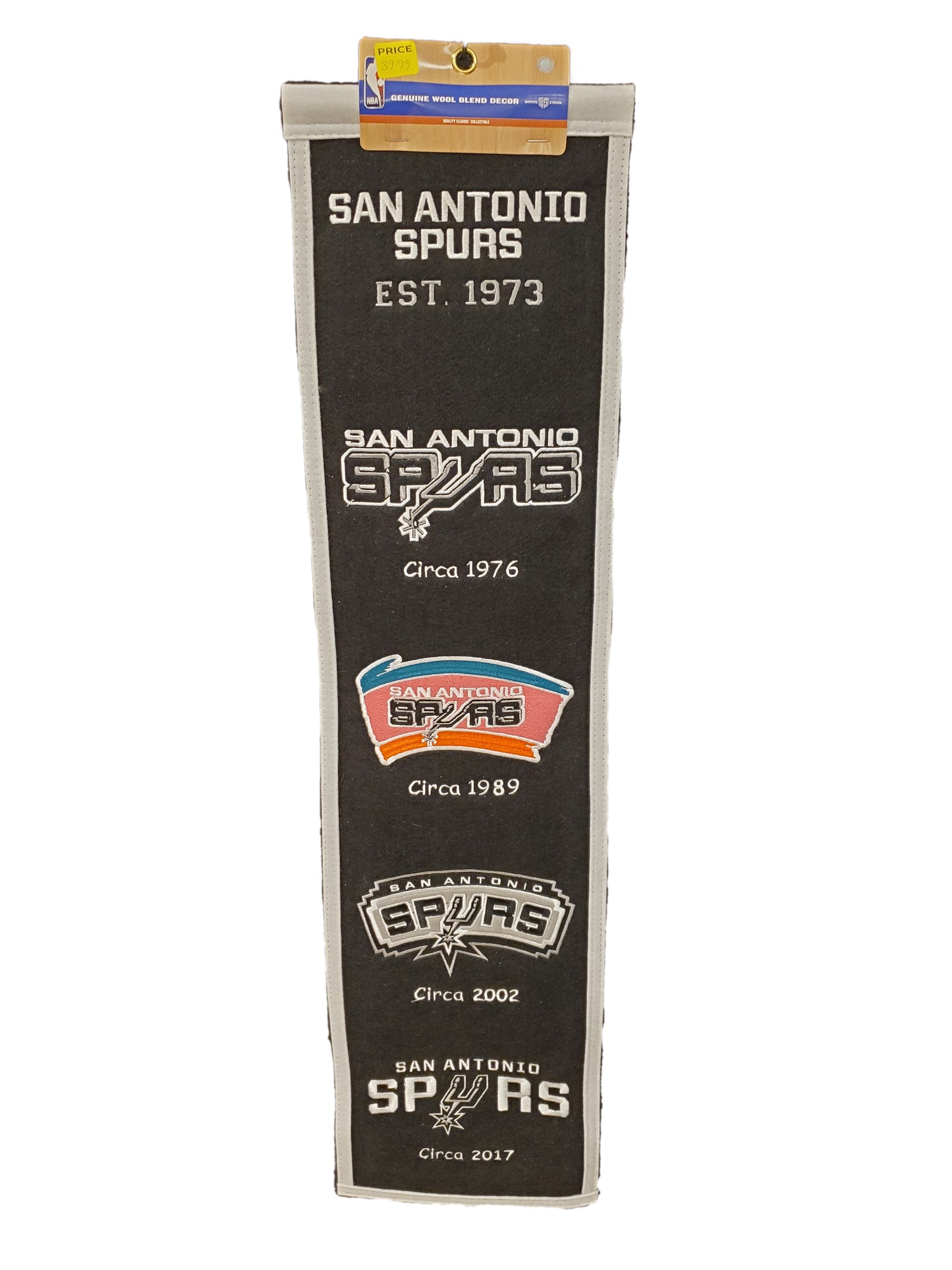 San Antonio Spurs Heritage Banner