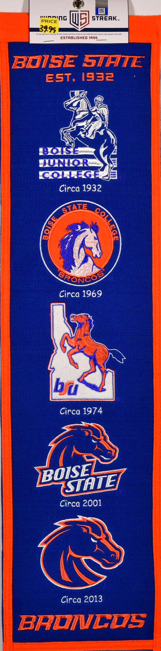 Boise State Heritage Banner