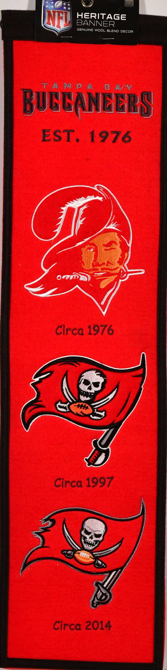 Tampa Bay Buccaneers Heritage Banner