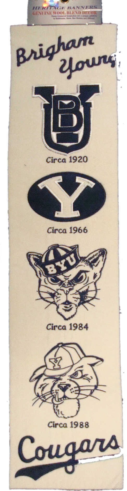 Brigham Young University Heritage Banner